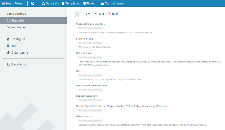 Microsoft SharePoint Configuration